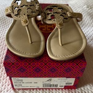 Tory Burch Dulce de Leche Miller Sandals